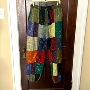 Nepal patchwork hippie pants